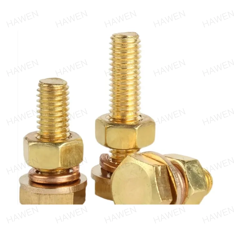Brass Nuts And Washers